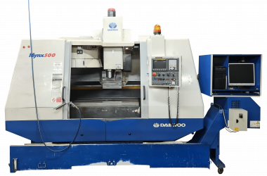 DAEWOO Mynx 500
CNC vertical machining center